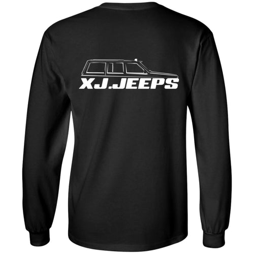 XJ Jeeps G240B Gildan Youth LS T-Shirt