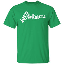Jeep Alberta white logo G500 Gildan 5.3 oz. T-Shirt