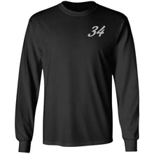 Yeti Motorsports logo 2-sided print G240 Gildan LS Ultra Cotton T-Shirt