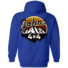 John's 4x4 2-sided print G185 Gildan Pullover Hoodie 8 oz.
