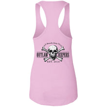 Outlaw Jeepers 2-sided print NL1533 Ladies Ideal Racerback Tank