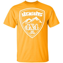 Heights 4x4 crest white logo G500 Gildan 5.3 oz. T-Shirt