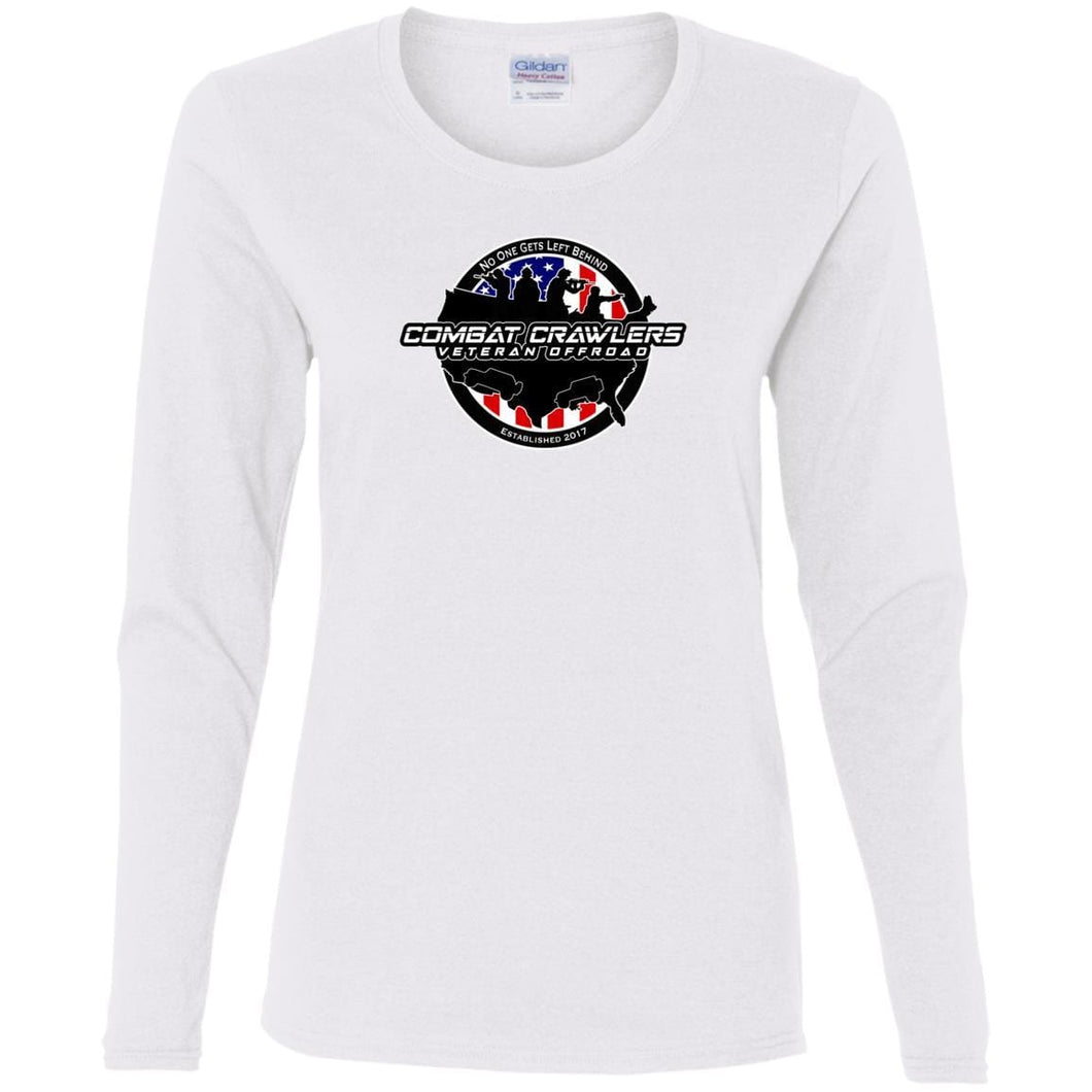 Combat Crawlers G540L Gildan Ladies' Cotton LS T-Shirt