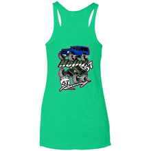 H57 Racing 2-sided print NL6733 Next Level Ladies' Triblend Racerback Tank