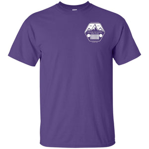 ASJC 2-sided print with Freedom flag on back G200 Gildan Ultra Cotton T-Shirt