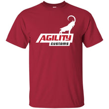 Agility Customs white logo G200 Gildan Ultra Cotton T-Shirt