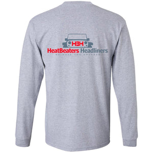 Heatbeaters 2-sided print G240B Gildan Youth LS T-Shirt