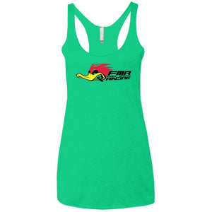 Foul Mouth Racing NL6733 Next Level Ladies' Triblend Racerback Tank