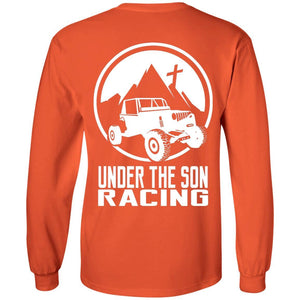 Under The Son Racing 2-sided print G240 Gildan LS Ultra Cotton T-Shirt