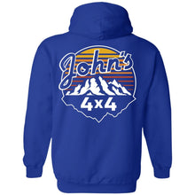 John's 4x4 2-sided print G185 Gildan Pullover Hoodie 8 oz.