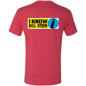 S7S white logo Bill Steen 2-sided print NL6010 Men's Triblend T-Shirt