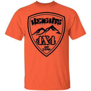 Heights 4x4 crest G500B Gildan Youth 5.3 oz 100% Cotton T-Shirt