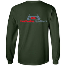 Heatbeaters 2-sided print G240 Gildan LS Ultra Cotton T-Shirt