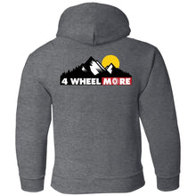 4 Wheel More 2-sided print G185B Gildan Youth Pullover Hoodie