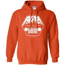 ASJC white logo G185 Gildan Pullover Hoodie 8 oz.