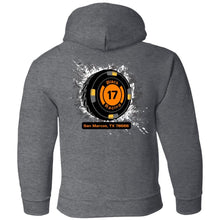 Black 17 2-sided print G185B Gildan Youth Pullover Hoodie