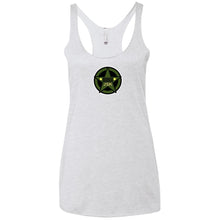 JSK_ Dark Star 2-sided print NL6733 Next Level Ladies' Triblend Racerback Tank