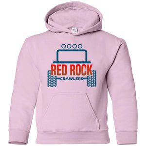 Red Rock Crawlers G185B Gildan Youth Pullover Hoodie