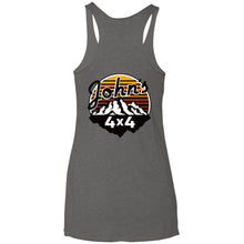 John's 4x4 2-sided print NL6733 Next Level Ladies' Triblend Racerback Tank