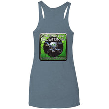E-Mortal 2-sided print NL6733 Next Level Ladies' Triblend Racerback Tank