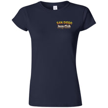 San Diego jeep club 2-sided print G640L Gildan Softstyle Ladies' T-Shirt