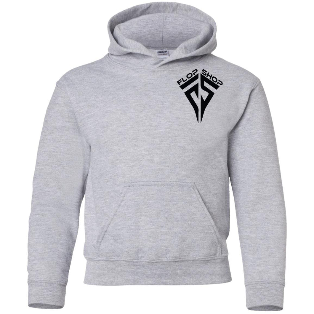 Flop Shop 2-sided print G185B Gildan Youth Pullover Hoodie