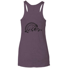RRC 2-sided print NL6733 Next Level Ladies' Triblend Racerback Tank
