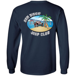 SDJC 2-sided print G240B Gildan Youth LS T-Shirt