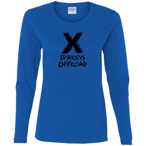 Sparky's Offroad G540L Gildan Ladies' Cotton LS T-Shirt