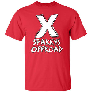 Sparky's Offroad white logo G200 Gildan Ultra Cotton T-Shirt