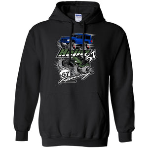 H57 Racing G185 Gildan Pullover Hoodie 8 oz.