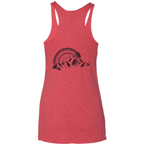 RRC 2-sided print NL6733 Next Level Ladies' Triblend Racerback Tank