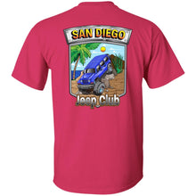 San Diego jeep club 2-sided print 2-sided print G500B Gildan Youth 5.3 oz 100% Cotton T-Shirt