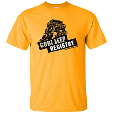 Gobi Jeep Registry Logo G200B Gildan Youth Ultra Cotton T-Shirt