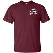 Lifted Station white logo G200 Gildan Ultra Cotton T-Shirt