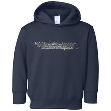 AmericanOffroadCustoms Horizontal white 3326 Toddler Fleece Hoodie