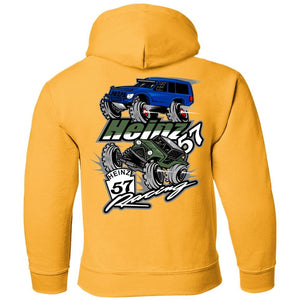 H57 Racing 2-sided print G185B Gildan Youth Pullover Hoodie