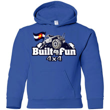 Built4Fun grey G185B Gildan Youth Pullover Hoodie