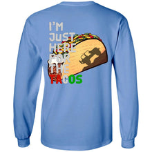 Jeep Paparazzi gray 2-sided print G240 LS Ultra Cotton T-Shirt