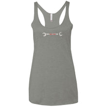 D.I.Y. 4x4 2-sided print NL6733 Next Level Ladies' Triblend Racerback Tank