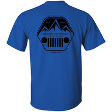 ASJC black logo 2-sided print G200 Gildan Ultra Cotton T-Shirt