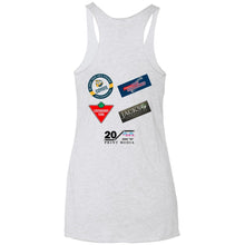 Dale Racing 2-sided print NL6733 Next Level Ladies' Triblend Racerback Tank