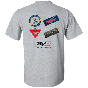 Dale Racing 2-sided print G200B Gildan Youth Ultra Cotton T-Shirt