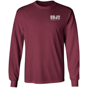 SDJC 2-sided print G240 Gildan LS Ultra Cotton T-Shirt