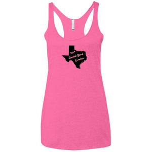 Coastal Bend Crawlers NL6733 Next Level Ladies' Triblend Racerback Tank
