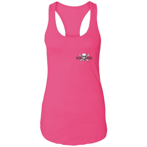 Outlaw Jeepers 2-sided print NL1533 Ladies Ideal Racerback Tank