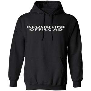 Bloodline Offroad white logo G185 Gildan Pullover Hoodie 8 oz.