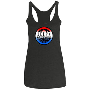 JeepNGypsies NL6733 Next Level Ladies' Triblend Racerback Tank