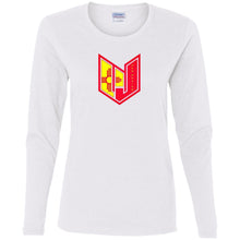 Wicked Jeeps NM G540L Gildan Ladies' Cotton LS T-Shirt