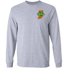 Team Indiana front G240 Gildan LS Ultra Cotton T-Shirt